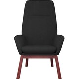  Stolica za opuštanje od tkanine crna | shoptok.hr