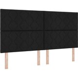  Uzglavlje Crna 180 cm tkanina | shoptok.hr