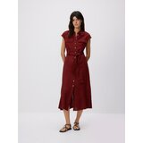 Reserved LADIES` DRESS - smeđi | shoptok.hr