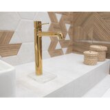 KUCHINOX miješalica za umivaonik laveo pola zlatna, visoka | shoptok.hr