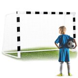 Neo-Sport NS-465 Football Goal - 300 x 200 x 120 cm, Durable Black and White Design, (21740552) Cene