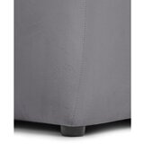 Bonami Selection Siva žametna sedežna garnitura 225 cm Cube – | Shoptok.si