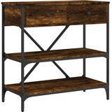  Konzolni stol boja hrasta 75 x 34,5 x 75 cm konstruirano drvo | shoptok.hr