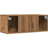 vidaXL Stenske TV omarice 2 kosa artisan hrast 80x30x30 cm | Shoptok.si