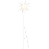  Božićna svjetiljka sa šiljkom za tlo LED sklopiva bijela 57 cm | shoptok.hr