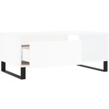  Stolić za kavu bijeli 90 x 50 x 36,5 cm od konstruiranog drva | Eponuda.com