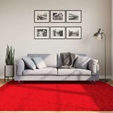  HUARTE kratkih vlakana mekani i perivi crveni 200x200 cm | shoptok.hr