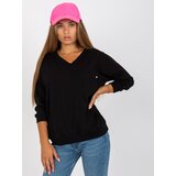 BASIC Feel Good Blouse-RV-BZ-8052.24-black Cene