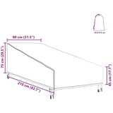 vidaXL Prevleka za zunanje pohištvo 210 x 80 x 75 cm | Shoptok.si
