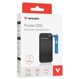 Verbatim V Pocket SSD USB 3.2 1TB Plavi 32191