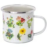 Bijela šalica 310 ml Vintage Flowers –