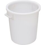 eurokraft basic okrogla posoda, prostornina 35 l, od 10 kosov, bele barve Cene