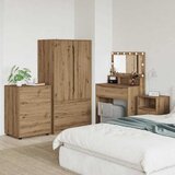 vidaXL Omarica za shranjevanje Umetni hrast 60 x 48 x 81 cm | Shoptok.si