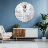 Okrugle slike sa akrilom Dodir nežnosti | different dimensions