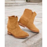 Resti Boots cowboy style on covered wedge Blueston | Shoptok.si
