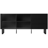 Hammel Furniture Crna vitrina 180x79 cm Edge by Hammel – | shoptok.hr