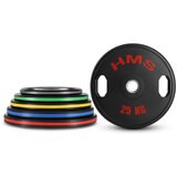  Tog25 gumirani olimpijski ploč 2 x 25 kg hms | shoptok.hr