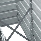 vidaXL visoka greda pocinkano jeklo 240x40x45 cm antracitna | Shoptok.si