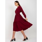 Och Bella Dress-TW-SK-BI-2021706.93P-burgundy Cijene
