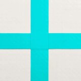  Strunjača na napuhavanje s crpkom 300 x 100 x 15 cm PVC zelena | shoptok.hr