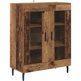  Highboard 2 pcs Staro drvo Inženjerska drva i staklo | shoptok.hr