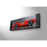 WALLXPERT dekorativna slika na platnu sa led osvetljenjem red car | ePonuda.com