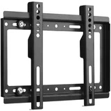 Fiksni stenski nosilec za standardne televizorje od 14" do 42", združljiv s standardom VESA, 25 kg, jeklen, Črna, (5000075494)