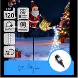  Aigostar-LED Spoljašnja božićna dekoracija 120xLED/8 funkcija 80 cm IP44 Santa/hladna bela Cene