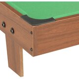 vidaXL Mini biljarski stol 92 x 52 x 19 cm smeđe-zeleni | shoptok.hr