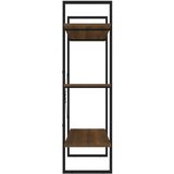 vidaXL Ormarić za knjige smeđi hrast 100x30x105 cm konstruirano drvo | shoptok.hr