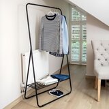 Addis Crni metalni stalak za odjeću 85x94x48 cm – | shoptok.hr