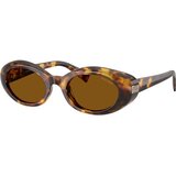 Miu Miu MUB09S 14L20V ONE SIZE (52) Havana/Rjava Cene
