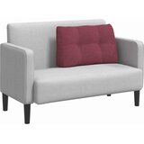  Jastuk za leđa Vinska crvena 80 x 24 x 50 cm tkanina | shoptok.hr