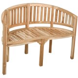 Garden Pleasure Vrtna klupa od masivnog drveta u prirodnoj boji Ambon – | shoptok.hr