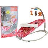  Jaje za ljuljanje s efektom vibracije 2u1 Giraffe - roza | shoptok.hr