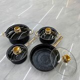  Kostchen Marble Black 8-delni set posuđa ( KLK2688 ) Cene
