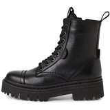 Tamaris Gležnarji z vezalkami črna | Shoptok.si