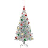  Božićno drvce Srebrno 120 cm PET | shoptok.hr