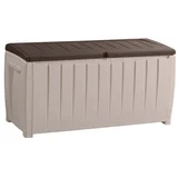 Kovčeg za odlaganje 340L 124x55x62,5cm 7802266 bež
