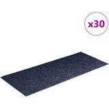  Prostirke za stepenice samoljepljive 30 kom 60x25 cm sivo plave pravokutne | shoptok.hr