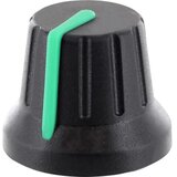 TRU COMPONENTS okretni gumb s oznakom (ø x v) 18.8 mm x 15.24 mm crna 1 kom. Cijene