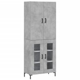  Visoka komoda siva betona 69,5x34x180 cm od konstruiranog drva | shoptok.hr