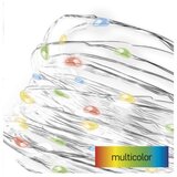  LED božična nano veriga, 1,9 m, 2x AA, notranja, večbarvna, časovnik Cene