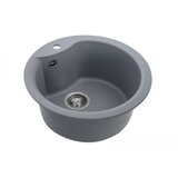  Sudoper Turas 480 sivi s sifonom | shoptok.hr