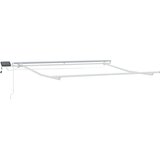  Skrovita tenda Zelena i žuta 300 x 250 cm Tkanina i čelik | shoptok.hr