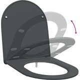  WC daska Antracit 47 x 36 x 3,4 cm Duroplast | shoptok.hr