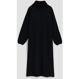 Marisse Black Turtleneck Sweater Dress | ePonuda.com