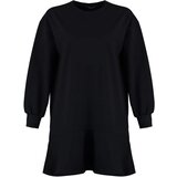Trendyol Black Knitted Mini Dress Cene