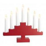  Novogodišnji svećnjak Š24cm sa 7 LED i tajmerom Cene