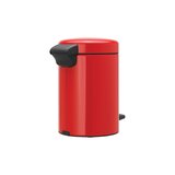 Brabantia Koš za smeti NewIcon, 3 L, rdeč | Shoptok.si
